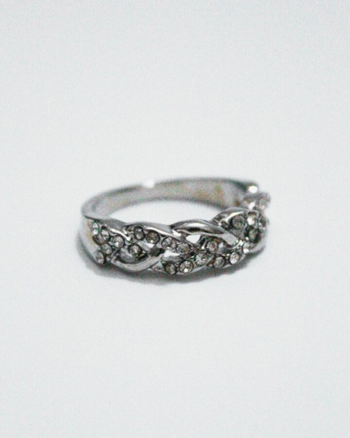 Floral Twine Ring - Silver