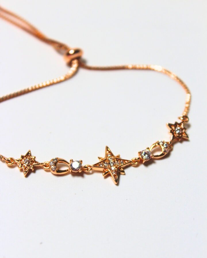 Adjustable Starlight bracelet - Gold