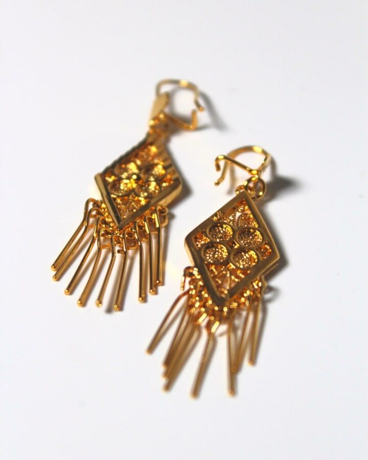 Cleopatra's Gaze Earring - Gold