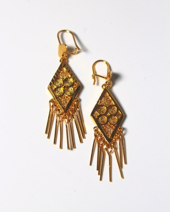 Cleopatra's Gaze Earring - Gold