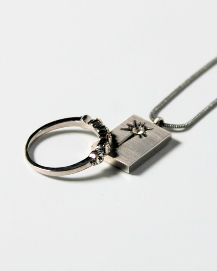 Shooting Star Necklace & Bling Ring - Bundle