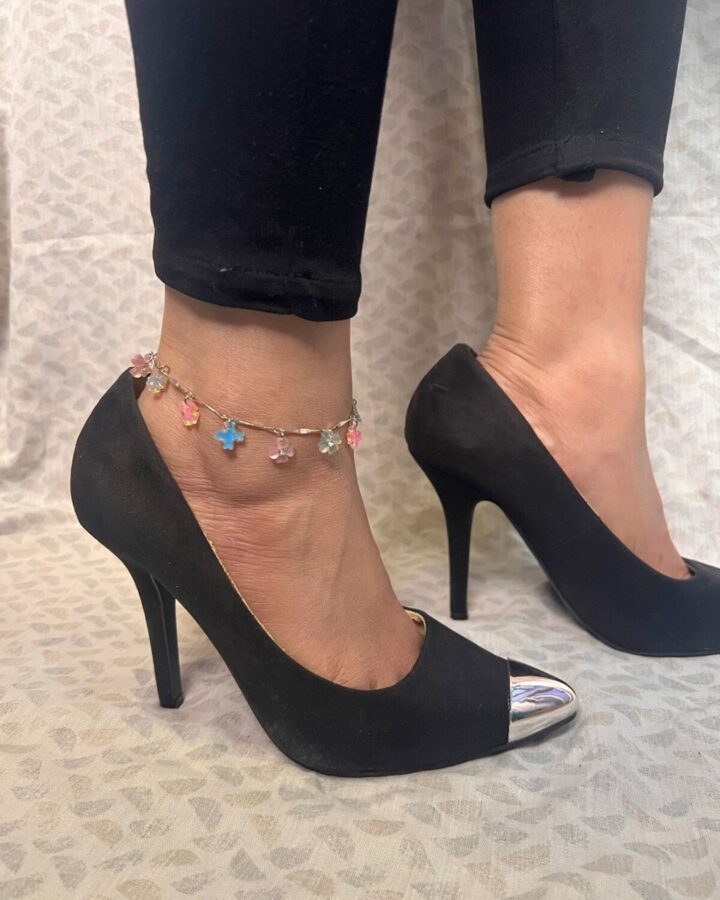 Floral Anklet - Multicolour