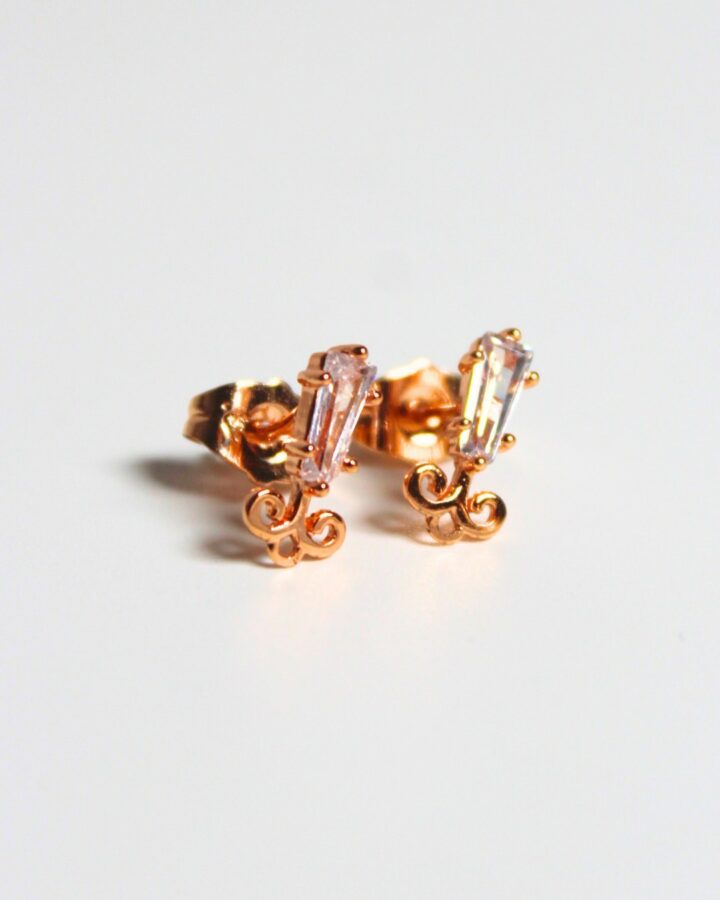 Chandelier Studs - Gold