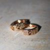 Sparkle Hoop Studs - Gold - Image 5