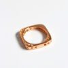 Juno Square Ring - Gold - Image 4