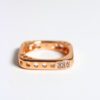Juno Square Ring - Gold - Image 6