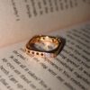 Juno Square Ring - Gold