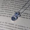 Iced Pineapple Necklace - Silver