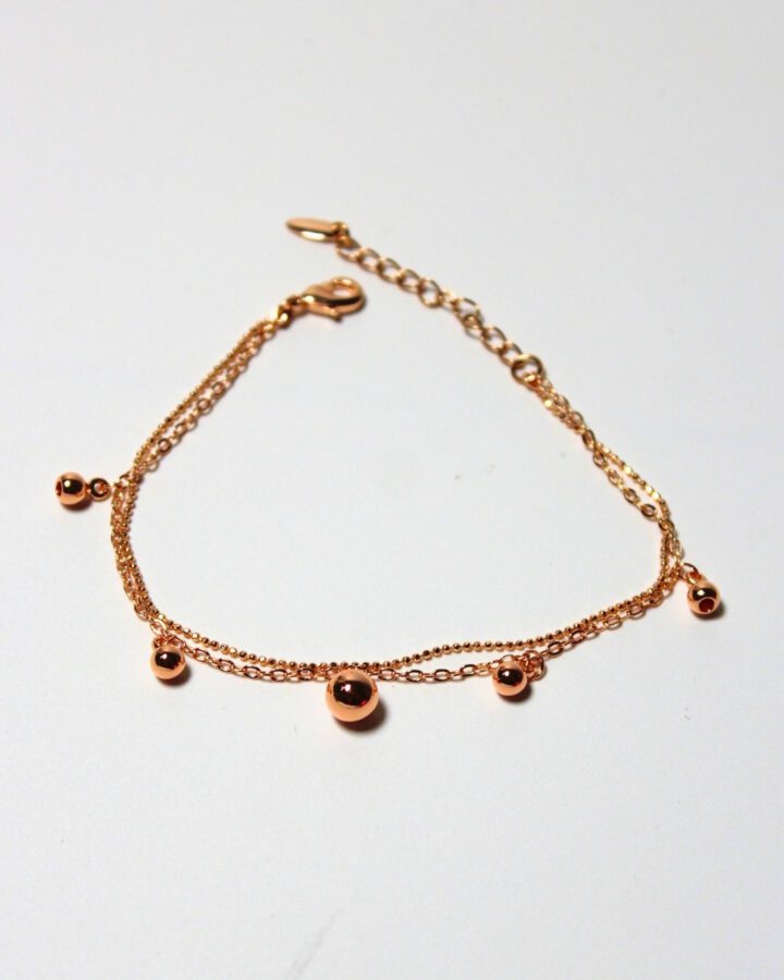 Ball Drop Bracelet - Gold