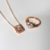 Harmony of Hearts Bundle - Necklace & Ring - Image 2