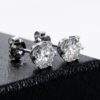Moissanite Diamond Lily Lane Studs - S925 Silver