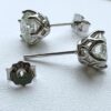 Moissanite Diamond Lily Lane Studs - S925 Silver - Image 4