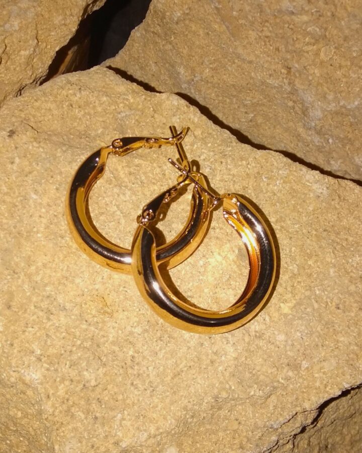 Bold Loop Earrings - Image 4