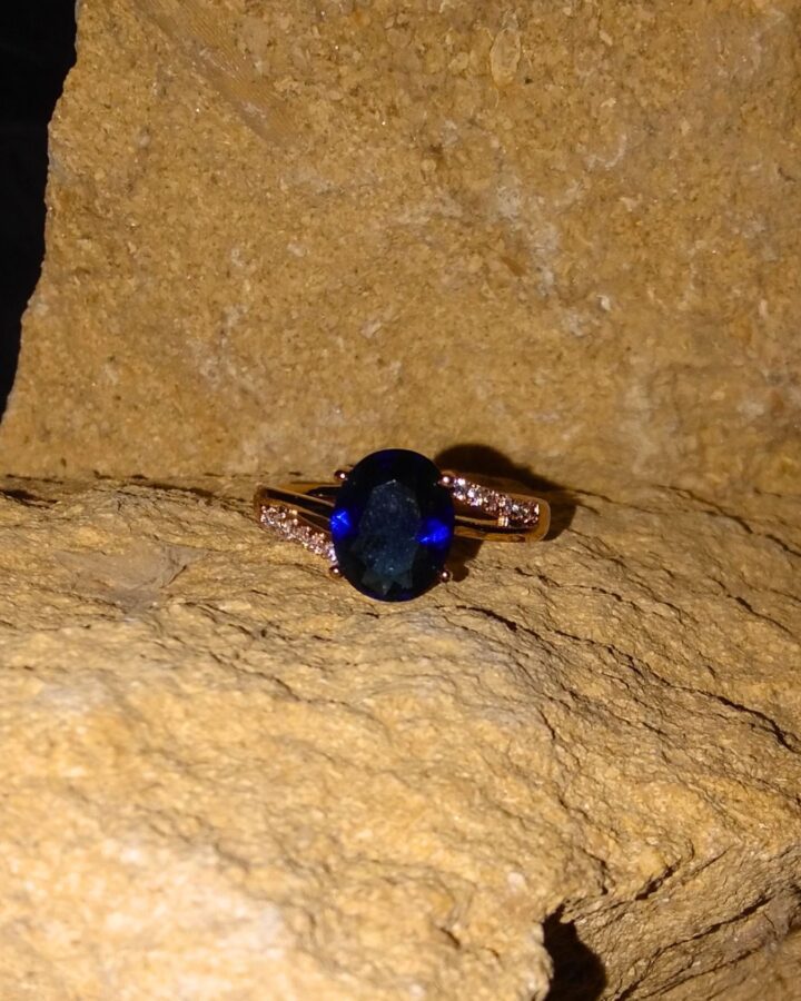 Midnight Sapphire Ring