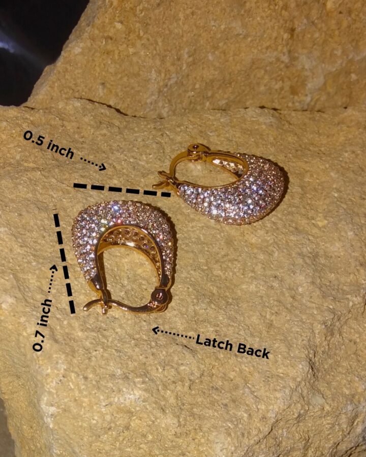Moonspill Hoop Earrings - Image 3