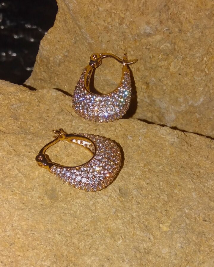 Moonspill Hoop Earrings