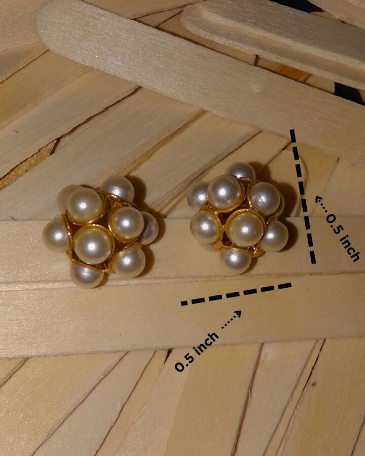 Pearl Popcorn Studs